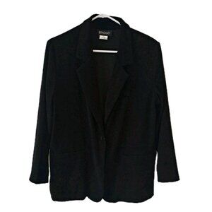 Briggs Women’s Size 14 Petite Black Suit Jacket Blazer